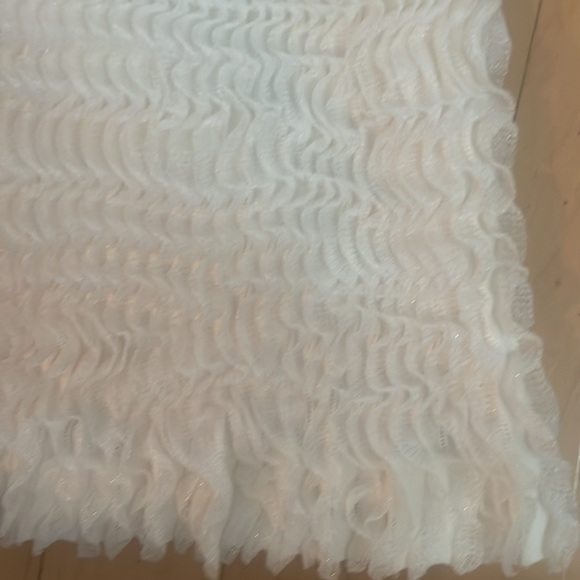 AZZEDINE ALAIA WHITE MINI DRESS/TUNIC 38 - Picture 6 of 7